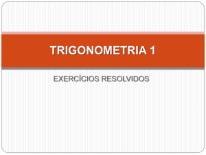 TRIGONOMETRIA 1