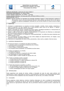 orientação para cadastramento de disciplinas do núcleo livre