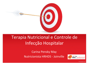 Terapia Nutricional e Controle de Infecção Hospitalar