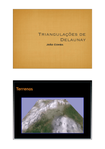 Triangulações de Delaunay - Inf