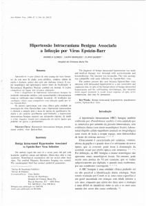Hipertensão Intracraniana Benigna Associada a Infecção por Vírus