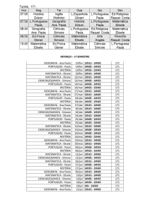 REFORÇO – 1º SEMESTRE GEOGRAFIA