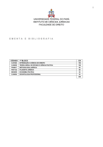 percurso curricular - ICJ-UFPA