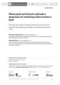 Observação participante aplicada a pesquisas em marketing sobre