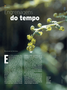 do tempo - Revista Pesquisa Fapesp
