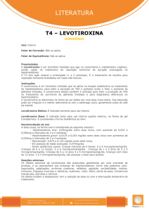 Levotiroxina - T4