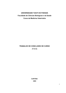 universidade tuiuti do paraná - TCC On-line