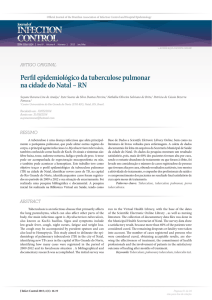 Perfil epidemiológico da tuberculose pulmonar na cidade do Natal