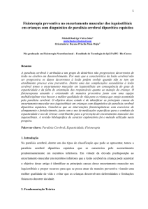 Fisioterapia preventiva no encurtamento muscular dos isquiostibiais