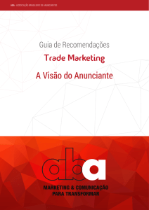 Guia de Recomendações Trade Marketing