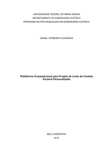 Plataforma Computacional para Projeto de Lente - PPGEE