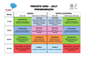 Programação CEL+ - Projeto UERJ - 2017