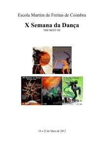 X Semana da Dança da Escola Martim de Freitas de Coimbra