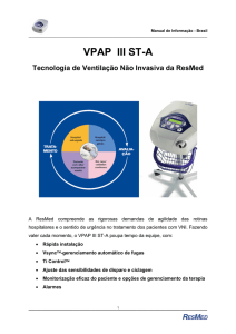 RESMED_VPAP III_ STA_Manual de Informacao do