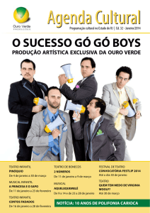o sucesso gó gó boys - Ouro Verde Produções
