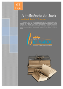 A influência de Jacó - Igreja de Vila Matilde