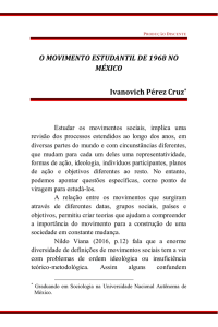 O MOVIMENTO ESTUDANTIL DE 1968 NO MÉXICO