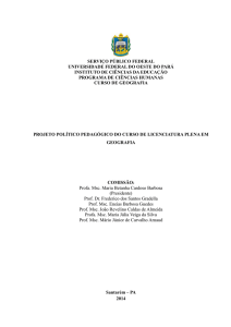 Projeto Pedagógico