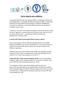 Carta aberta aos médicos