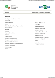 (Sistema de Produ\347\343o da Batata) - Infoteca-e