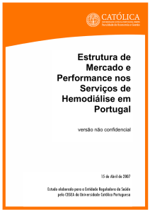 Estrutura de Mercado e Performance nos Serviços de Hemodiálise