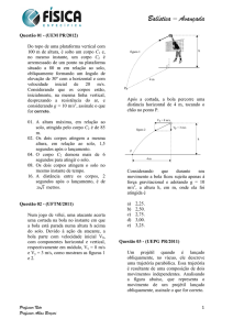 Balística – Avançada