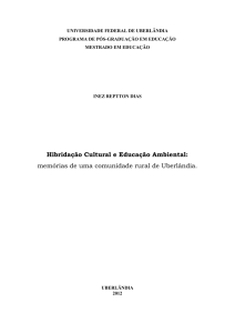 Hibridação Cultural e Educação Ambiental