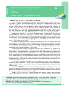 Protocolo Clínico e Diretrizes Terapêuticas