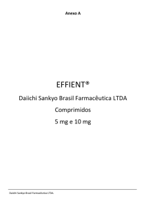 effient - Daiichi Sankyo