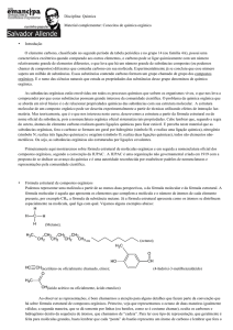 omplementar IV – Química orgânica