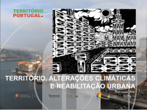 território, alterações climáticas e reabilitação urbana