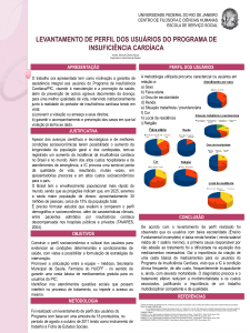 Levantamento de perfil dos usu&aacute;rios do Programa - HUCFF