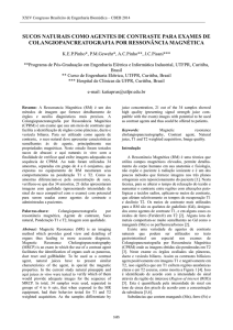 sucos naturais como agentes de contraste para