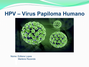 HPV – Vírus Papiloma Humano