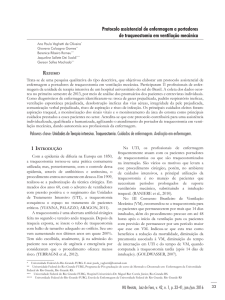 Protocolo assistencial de enfermagem a portadores de