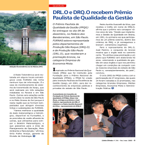 DRL.O e DRQ.O recebem Prêmio Paulista de Qualidade e