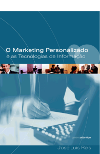 O Marketing Personalizado e as Tecnologias de Informação