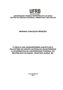 mariana conceição menezes flórula das angiospermas aquáticas e