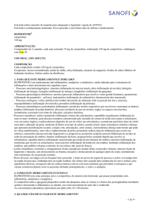 - 1 de 9 - Esta bula sofreu aumento de tamanho para adequação a