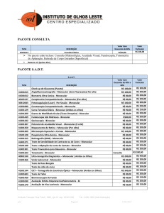 INSTITUTO DE OLHOS LESTE S/C LTDA