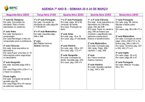 7Âº ano B semana 20 a 24 de marÃ§o