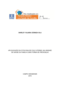 shirley yajaira cerinza vila aplicacação da citologia de colo uterino