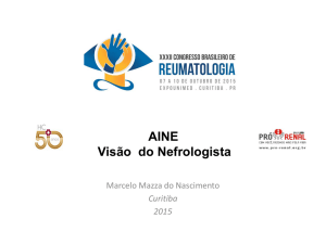 AINE Visão do Nefrologista