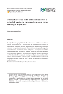 Baixar este arquivo PDF - Sociedade Brasileira de Sociologia