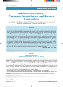 Síndrome cardiorrenal tipo 1 Mecanismos fisiopatológicos e papel