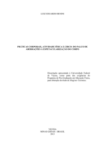 práticas corporais, atividade física e circo