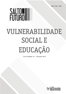 vulnerabilidade social e educação
