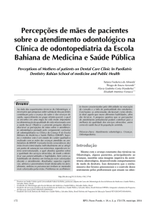 Percepções de mães de pacientes sobre o atendimento