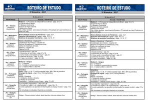 2º Bimestre - 2017 2º Bimestre