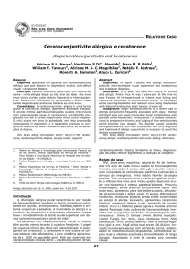 Ceratoconjuntivite alérgica e ceratocone